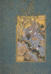 "La Concourse des oiseaux", vers 1600